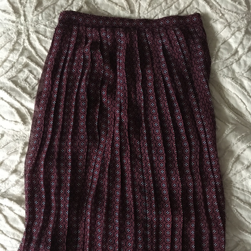 NWT Pleated Banana Republic Skirt, size 00